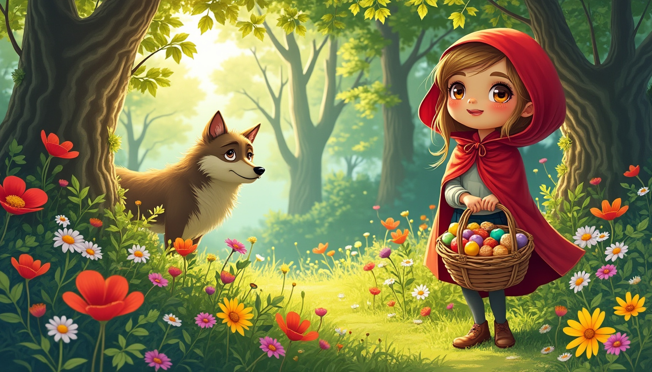 découvrez le célèbre conte du petit chaperon rouge expliqué de manière simple aux enfants. un résumé captivant qui met en lumière les leçons de prudence et d'amitié, tout en préservant la magie de cette histoire intemporelle.